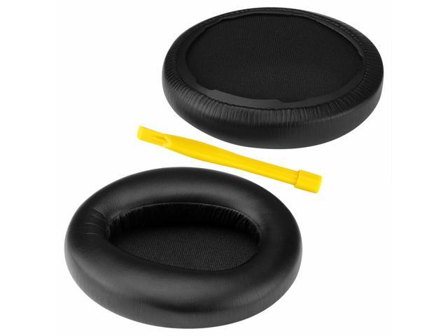 Geekria QuickFit Protein Leather Replacement Ear Pads for SONY MDR-10RBT, MDR-10RNC, MDR-10R Headphones Ear Cushions, Headset Earpads, Ear Cups...