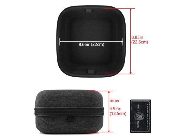 Geekria Shield Case for Large-Sized Over-Ear Headphones, Replacement Protective Hard Shell Travel Carrying Bag with Cable Storage, Compatible with...