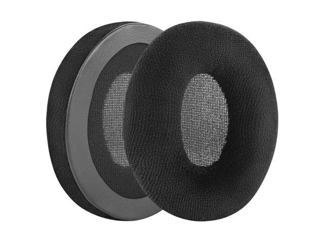 Geekria Comfort Velour Replacement Ear Pads for Sennheiser Momentum On-Ear Headphones Earpads, Headset Ear Cushion Repair Parts (Black)