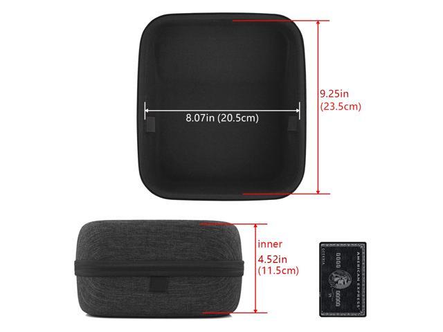 Geekria Shield Case for Large-Sized Over-Ear Headphones Compatible with Sennheiser HD660s 2 HD599 Replacement Protective Hard Shell Travel Carrying Bag with Cable Storage (Dark Grey) - image 5
