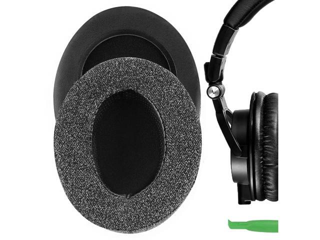 Geekria Comfort Linen Replacement Ear Pads for Audio-Technica ATH-M50XBT ATH-M50xBT2 ATH-M50X M40X M30X M20X M10X ATH-ANC9 Headphones Earpads,...