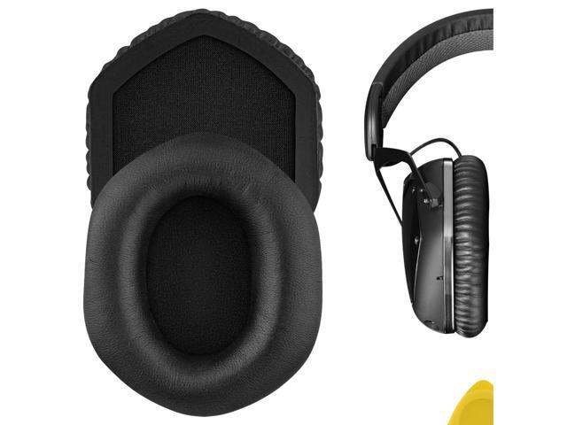 Geekria QuickFit Protein Leather Replacement Ear Pads for V-MODA Crossfade Wireless, M-100, LP, LP2 Headphones Earpads, Headset Ear Cushion Repair...