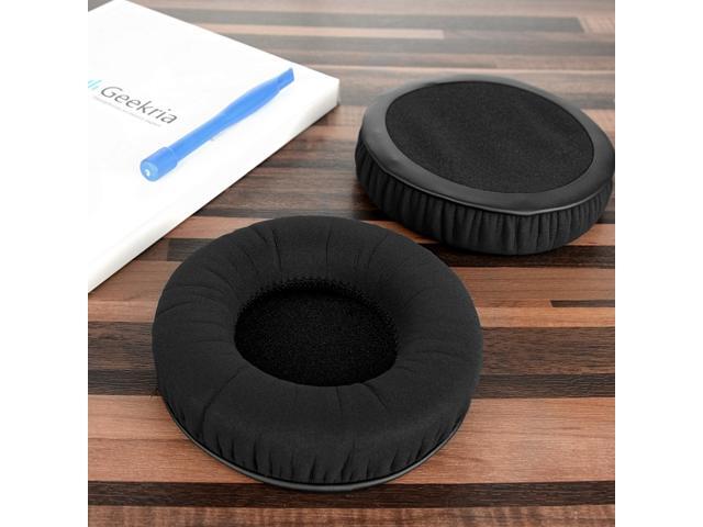 Geekria Comfort Velour Replacement Ear Pads for Sennheiser Urbanite XL Over-Ear Headphones Ear Cushions Repair Parts with Video Guide (Black) - image 4