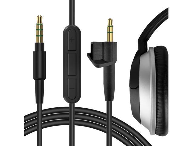Geekria Bose Around-Ear AE2, AE2i, AE2w Headphone Replacement Cable with Mic / Audio Cord with Volume Control and Microphone Works With iPhone,...