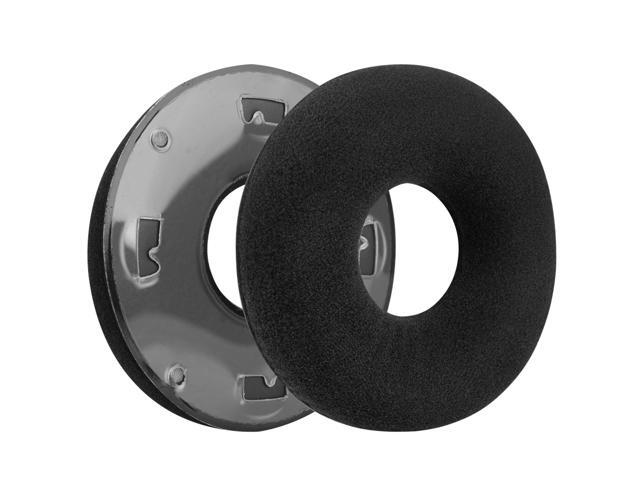 Geekria Comfort Velour Replacement Ear Pads for AKG K121, K121S, K141 MK II, K142 HD Headphones Earpads, Headset Ear Cushion Repair Parts (Black)