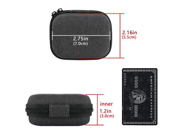 Geekria Shield Headphones Case Compatible with Jabra Elite 75t, Elite 65t Earbuds Case, Replacement Hard Shell Travel Carrying Bag with Cable...