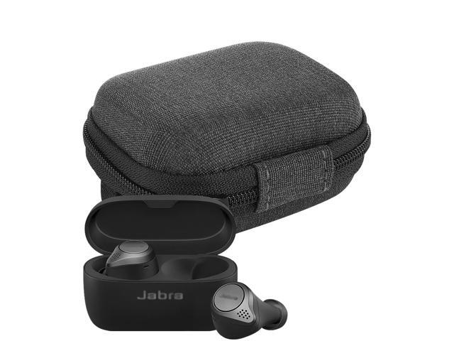 Geekria Shield Headphones Case Compatible with Jabra Elite 75t, Elite 65t Earbuds Case, Replacement Hard Shell Travel Carrying Bag with Cable...