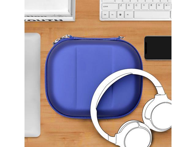 Geekria Shield Headphones Case Compatible with JBL Tune 510BT Tune 660NC Tune 560BT Tune 500BT Jr 310BT Replacement Hard Shell Travel Carrying Bag with Cable Storage (Blue) - image 6