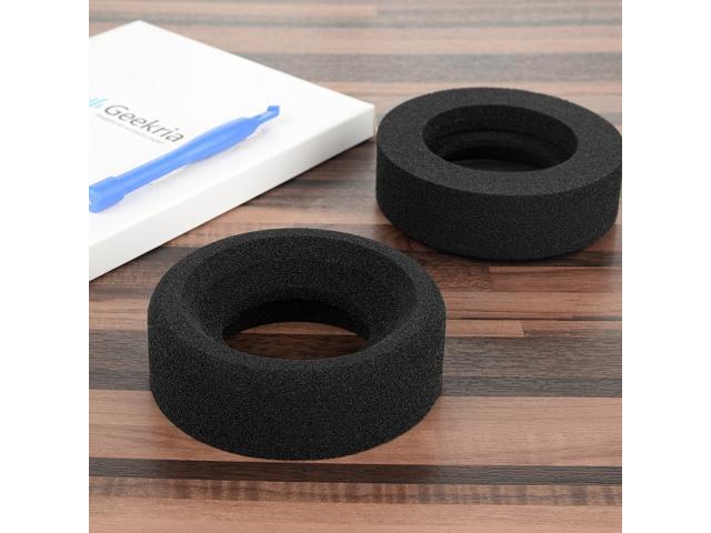 Geekria Comfort Foam Replacement Ear Pads for GRADO SR125, SR225, SR325, SR60, SR80, SR80e, M1, M2 Headphones Ear Cushions, Headset Earpads, Ear...