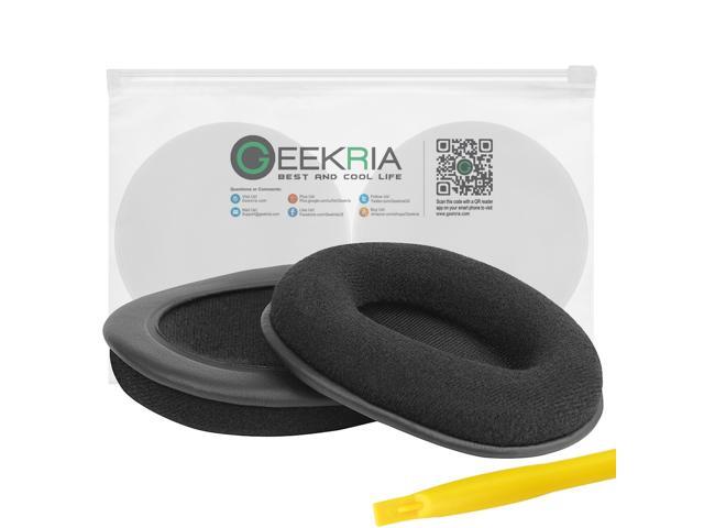 Geekria Comfort Velour Replacement Ear Pads for MDR-RF6000 RF6500 RF7000 RF7100 MDR-DS6000 DS6500 DS7000 DS7100 XD150 XD200 Headphones Earpads Ear Cushion Repair Parts (Black) - image 2