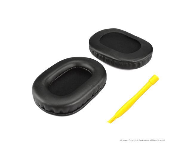 Geekria Earpad + Headband Compatible with MDR-7506 MDR-V6 MDR-CD900ST Headphone Replacement Ear Pad + Headband Cover / Ear Cushion + Headband Protector \ Earpads Repair Parts Suit (Black) - image 2