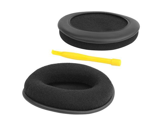 Geekria Comfort Velour Replacement Ear Pads for MDR-RF6000 RF6500 RF7000 RF7100 MDR-DS6000 DS6500 DS7000 DS7100 XD150 XD200 Headphones Earpads Ear Cushion Repair Parts (Black) - image 3