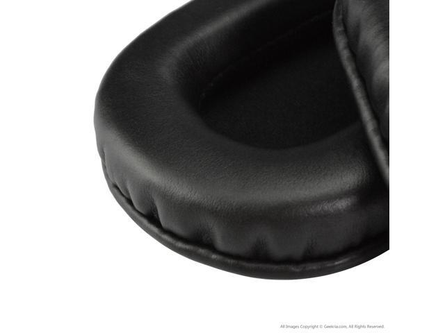 Geekria Earpad + Headband Compatible with MDR-7506 MDR-V6 MDR-CD900ST Headphone Replacement Ear Pad + Headband Cover / Ear Cushion + Headband Protector \ Earpads Repair Parts Suit (Black) - image 3