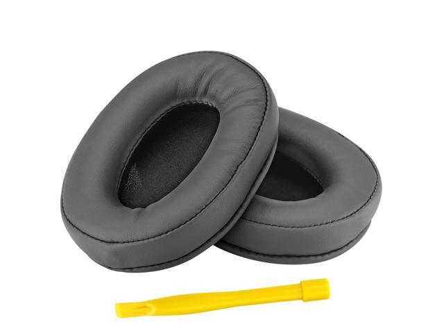 Geekria QuickFit Replacement Ear Pads for ATH-SR9/DSR9BT/DSR7BT Headphones Ear Cushions Repair Parts (Grey) - image 3