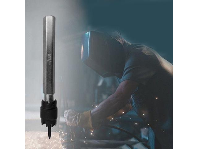 13 in 1 Stainless Steel Drill Bits Tapper Carbide High Speed Steel Opener (Black)