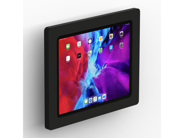 VidaMount Black Exposed Rear Camera Enclosure and Tilting VESA Slim Wall Mount [Bundle] compatible with iPad Pro 12.9' (4th Gen)
