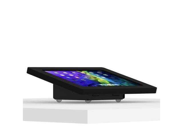 VidaMount Black Exposed Rear Camera Enclosure and Fixed Tilted 15° Desk / Surface Mount [Bundle] compatible with iPad Pro 11' (1st/2nd/3rd/4th Gen)...