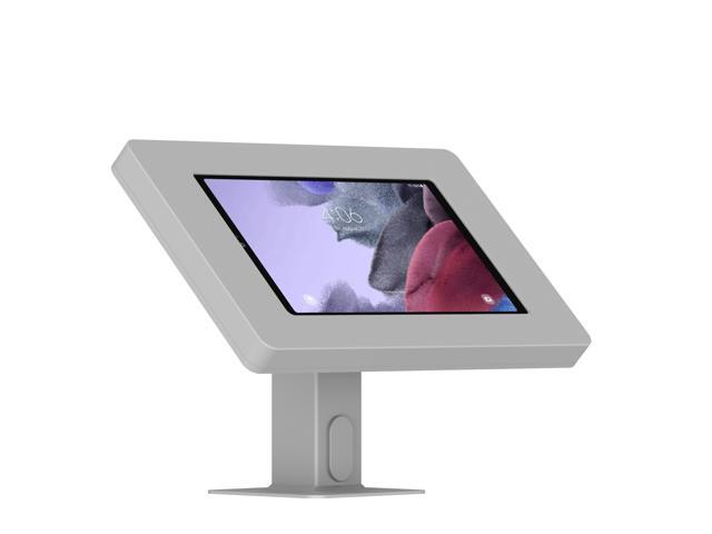 VidaMount Light Grey Enclosure and Rotating & Tilting Desk/Table Mount [Bundle] compatible with Samsung Galaxy Tab A7 Lite 8.7