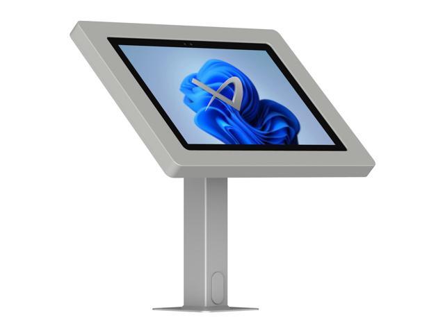 VidaMount Light Grey Enclosure and Rotating & Tilting Desk/Table Mount [Bundle] compatible with Microsoft Surface Pro 8 / Pro X