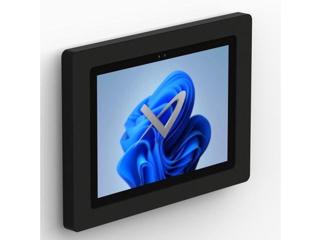VidaMount Black Enclosure and Fixed VESA Slim Wall Mount [Bundle] compatible with Microsoft Surface Pro 8 / Pro X