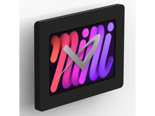 VidaMount Black Exposed Rear Camera Enclosure and Tilting VESA Slim Wall Mount [Bundle] compatible with iPad Mini (6th Gen)