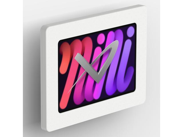 VidaMount White Enclosure and Tilting VESA Slim Wall Mount [Bundle] compatible with iPad Mini (6th Gen)