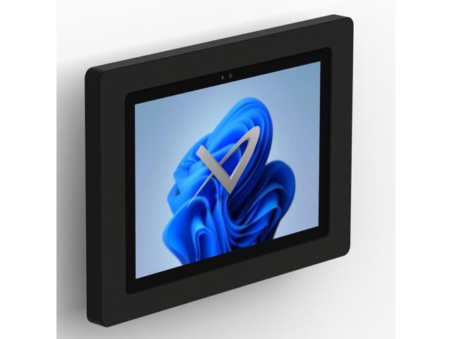 VidaMount Black Enclosure and Tilting VESA Slim Wall Mount [Bundle] compatible with Microsoft Surface Pro 8 / Pro X