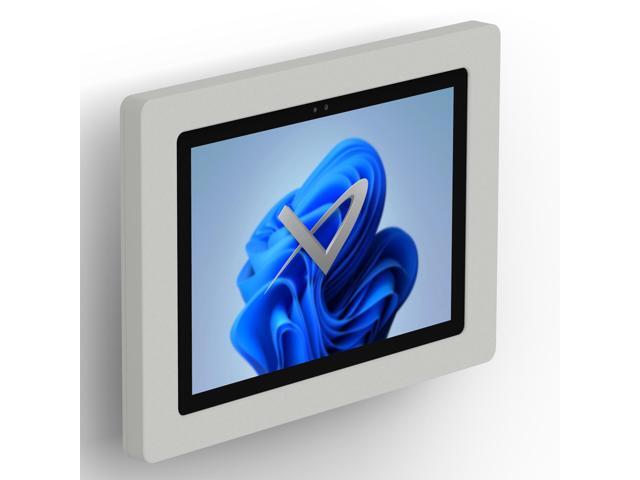 VidaMount Light Grey Enclosure and Tilting VESA Slim Wall Mount [Bundle] compatible with Microsoft Surface Pro 8 / Pro X