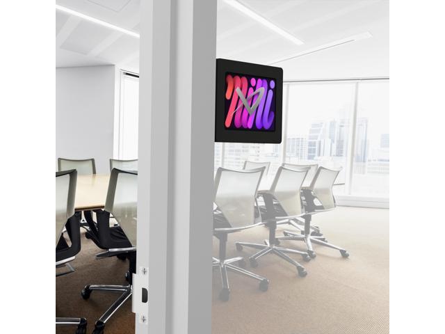 VidaMount Black Enclosure and Fixed Permanent Glass Mount [Bundle] compatible with iPad Mini (6th Gen)