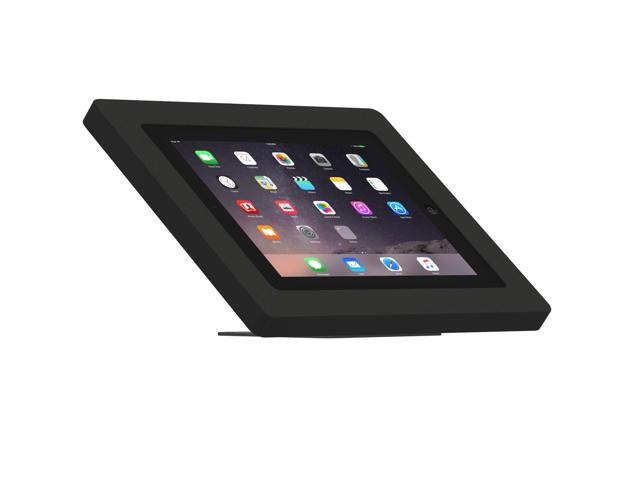 VidaMount Black Enclosure and Adjustable Tilt and Swivel Desk / Table Mount [Bundle] compatible with iPad 2/3/4