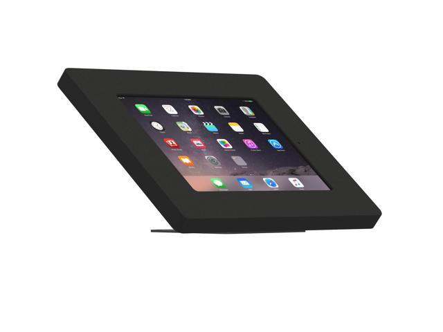 VidaMount Light Grey Covered Home Button Enclosure and Adjustable Tilt and Swivel Desk / Table Mount [Bundle] compatible with iPad (5th / 6th Gen)...