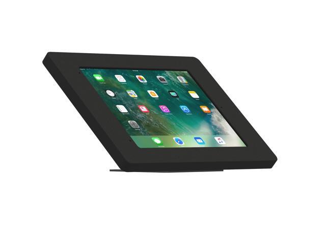 VidaMount Black Covered Home Button Enclosure and Adjustable Tilt and Swivel Desk / Table Mount [Bundle] compatible with iPad Pro 10.5' & Air 3rd Gen