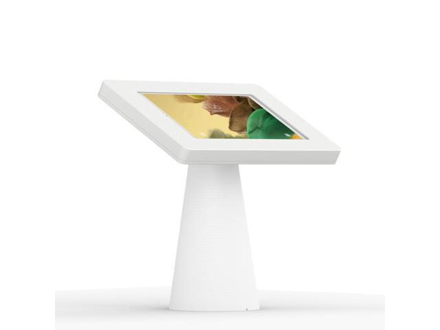 VidaMount White Enclosure and Fixed Surface Lite Desk / Table Mount [Bundle] compatible with Samsung Galaxy Tab A7 Lite 8.7
