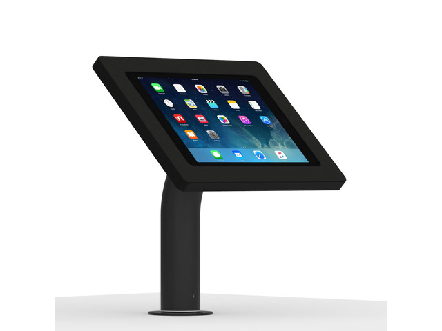 VidaMount Black Enclosure and Fixed Surface Wall/Table Mount [Bundle] compatible with iPad 9.7 (5th / 6th Gen), Pro 9.7', Air 1/2