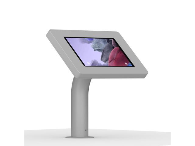 VidaMount Light Grey Enclosure and Fixed Surface Wall/Table Mount [Bundle] compatible with Samsung Galaxy Tab A7 Lite 8.7
