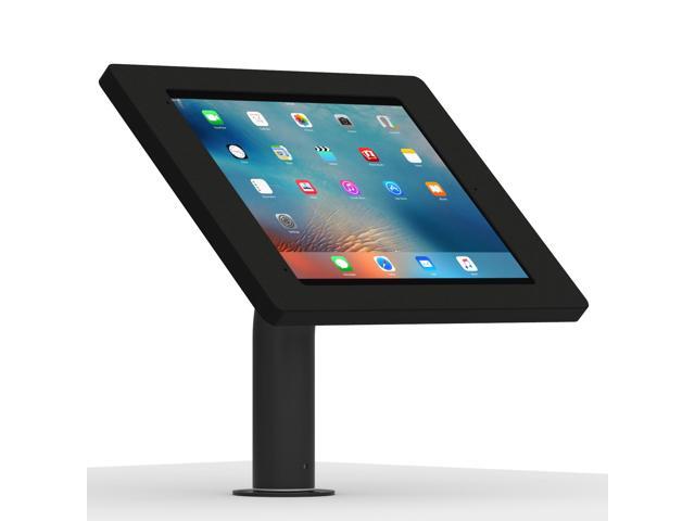 VidaMount Black Covered Home Button Enclosure and Fixed Surface Wall/Table Mount [Bundle] compatible with iPad Pro 12.9' (1st/2nd Gen)