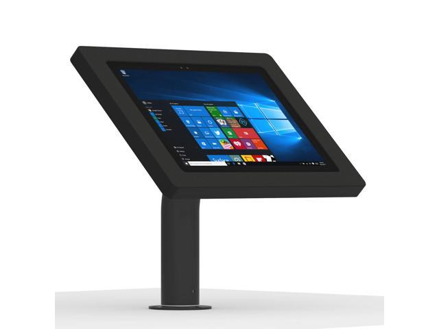 VidaMount Black Enclosure and Fixed Surface Wall/Table Mount [Bundle] compatible with Microsoft Surface Pro 7+, Pro 7, Pro 6, Pro 5, Pro 4