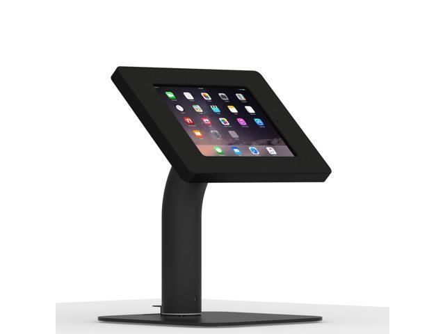VidaMount Black Covered Home Button Enclosure and Portable Fixed Stand Version 2 [Bundle] compatible with iPad Mini 4 & 5