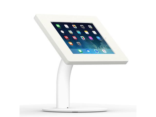 VidaMount White Home Button Covered Enclosure and Portable Fixed Stand [Bundle] compatible with iPad 9.7 (5th / 6th Gen), Pro 9.7', Air 1/2