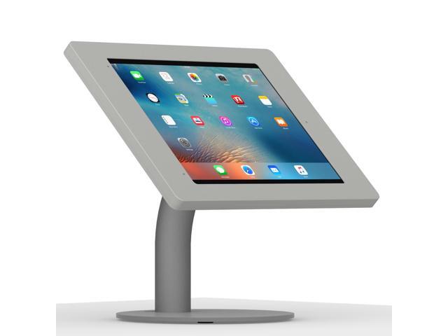 VidaMount Light Grey Home Button Covered Enclosure and Portable Fixed Stand [Bundle] compatible with iPad Pro 12.9' (1st/2nd Gen)