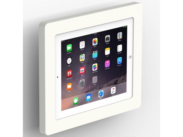 VidaMount White Enclosure and Tilting VESA Slim Wall Mount [Bundle] compatible with iPad 2/3/4