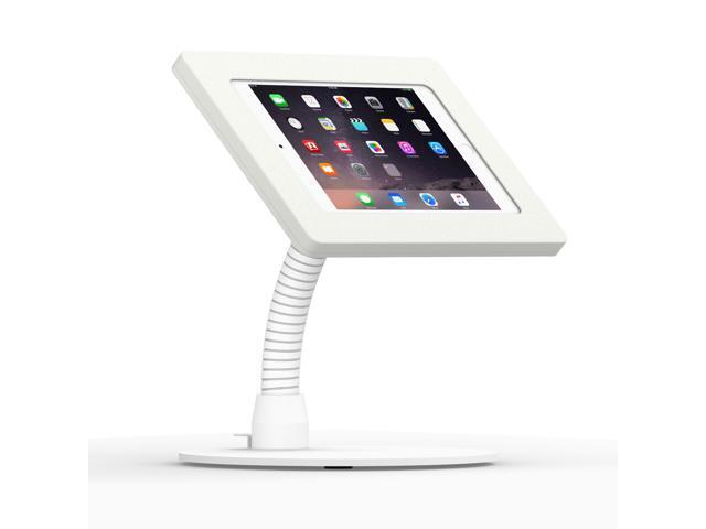 VidaMount White Enclosure and Portable Flexible Stand [Bundle] compatible with iPad Mini 1/2/3