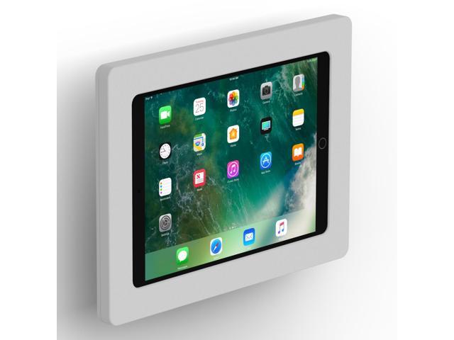 VidaMount Light Grey Enclosure and Tilting VESA Slim Wall Mount [Bundle] compatible with iPad Pro 10.5' & Air 3rd Gen