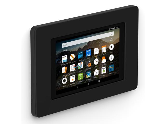 VidaMount On-Wall Tablet Mount - Amazon Fire HD8 7th / 8th Gen - Black (2017-18)