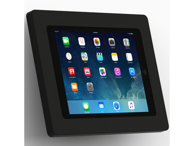 VidaMount Black Enclosure and Fixed Tilted 15Â° Wall Mount [Bundle] compatible with iPad 9.7 (5th / 6th Gen), Pro 9.7', Air 1/2