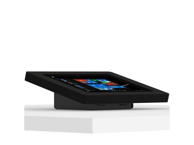 VidaMount Black Enclosure and Fixed Tilted 15Â° Desk / Surface Mount [Bundle] compatible with Surface Go, Go 2, Go 3 & Go 4