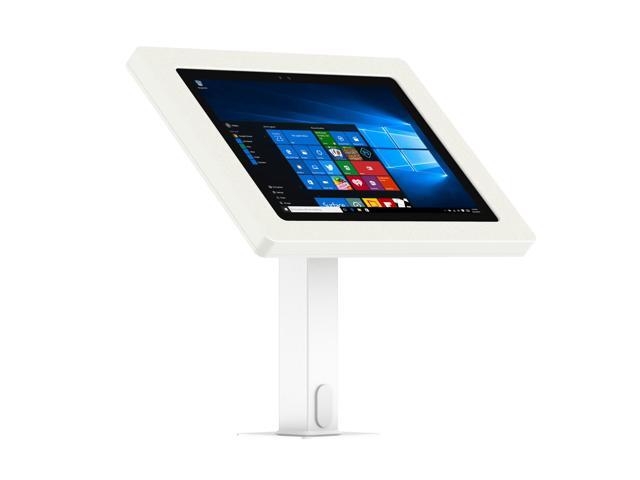 VidaMount White Enclosure and Rotating & Tilting Desk/Table Mount [Bundle] compatible with Microsoft Surface Pro 7+, Pro 7, Pro 6, Pro 5, Pro 4