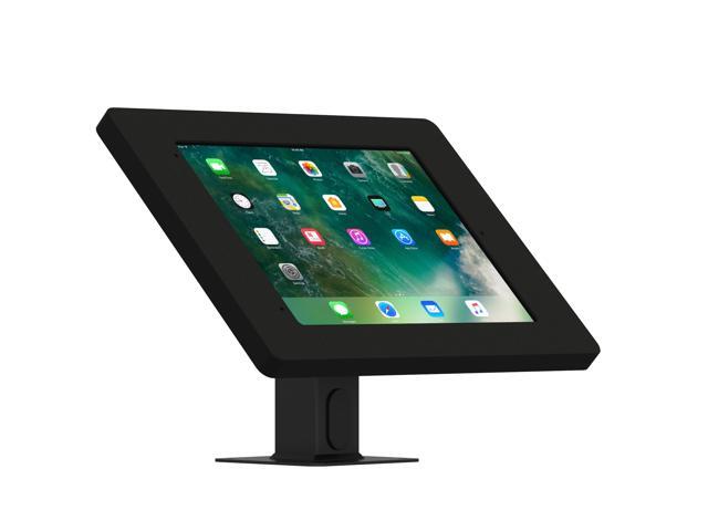 VidaMount Black Home Button Covered Enclosure and Rotating & Tilting Desk/Table Mount [Bundle] compatible with iPad Pro 10.5' & Air 3rd Gen