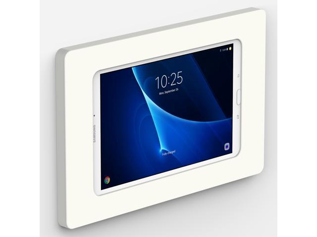 VidaMount White On-Wall Tablet Mount compatible with Samsung Galaxy Tab A 10.1 (2016)
