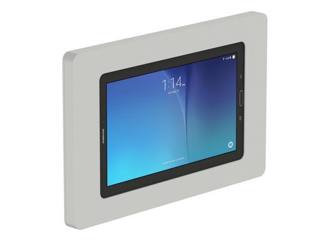 VidaMount Light Grey VESA Enclosure compatible with Samsung Galaxy Tab E 9.6